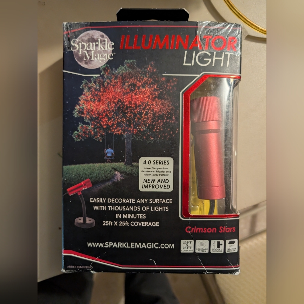 Tested And Working Sparkle Magic 4.0 Commercial Series Laser Light Red MSRP $199